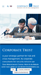 Mobile Screenshot of corporate-trust.de